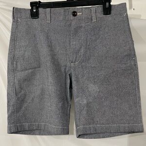 J. Crew Men's Chambray Flat Front Shorts